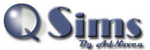 Q-Sims logo