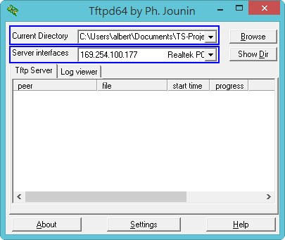 Tftp Server Settings